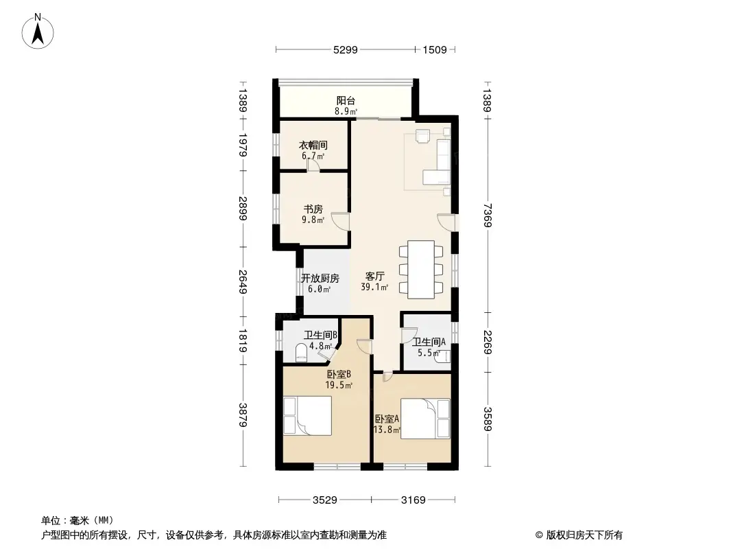 华盛达阅城户型图