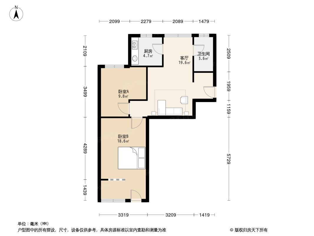 翠苑三区户型图