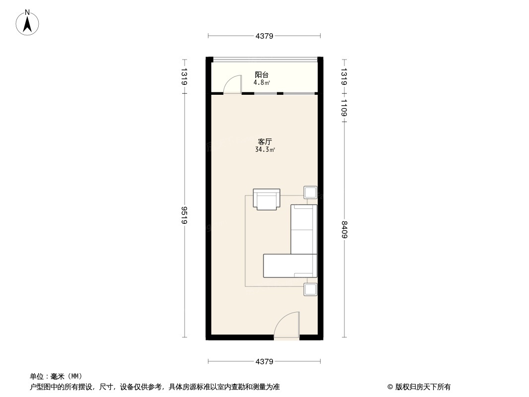 西溪乐天城公寓户型图