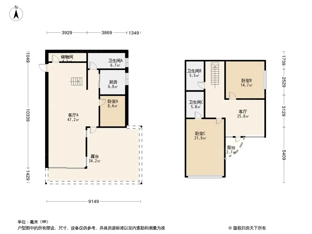 良渚文化村竹径茶语户型图