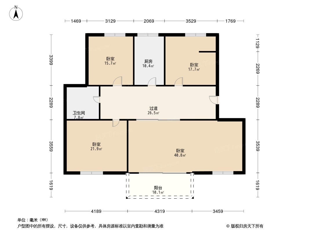 置地大厦户型图