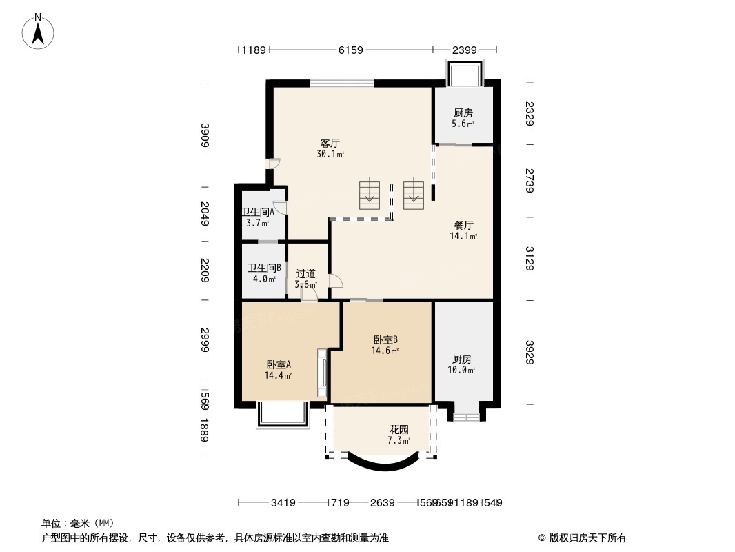 玉龙岛花园户型图