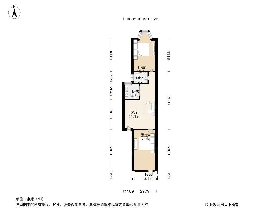 添乐花园户型图