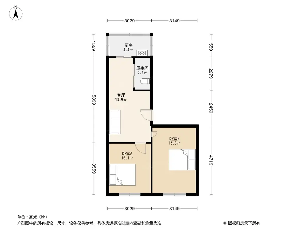 东窑新村户型图