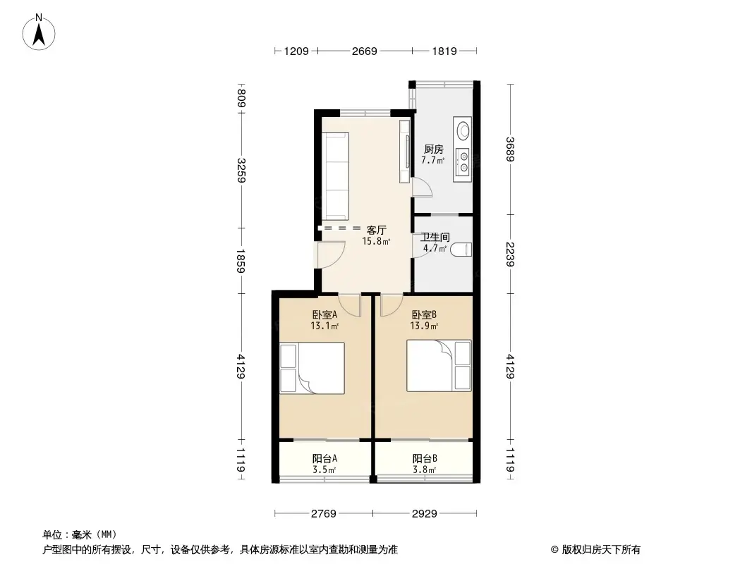 国棉一厂家属院户型图