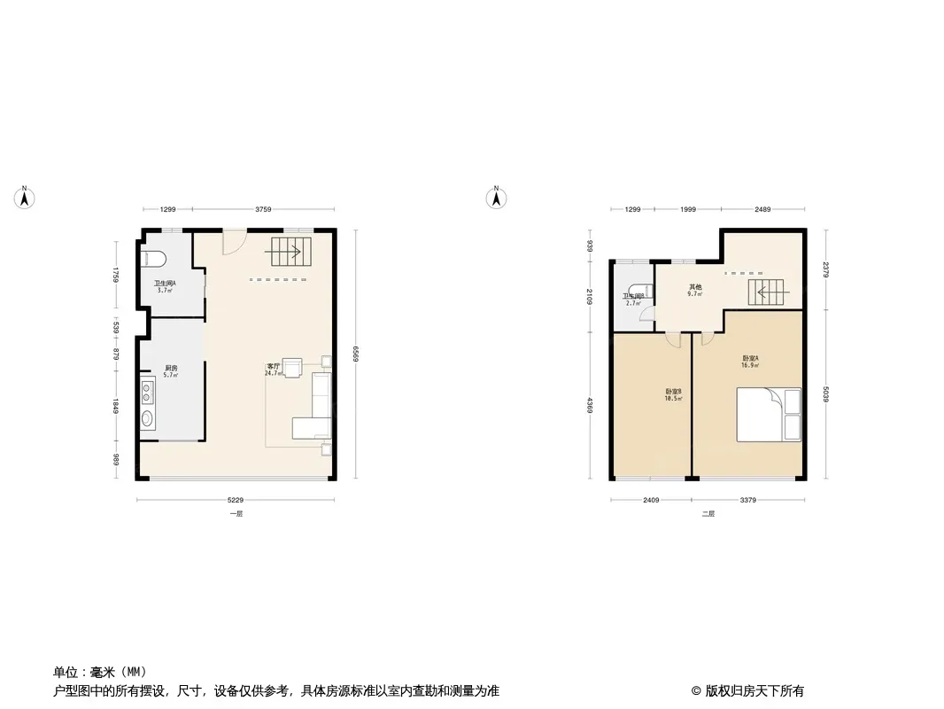 钱湖景苑户型图