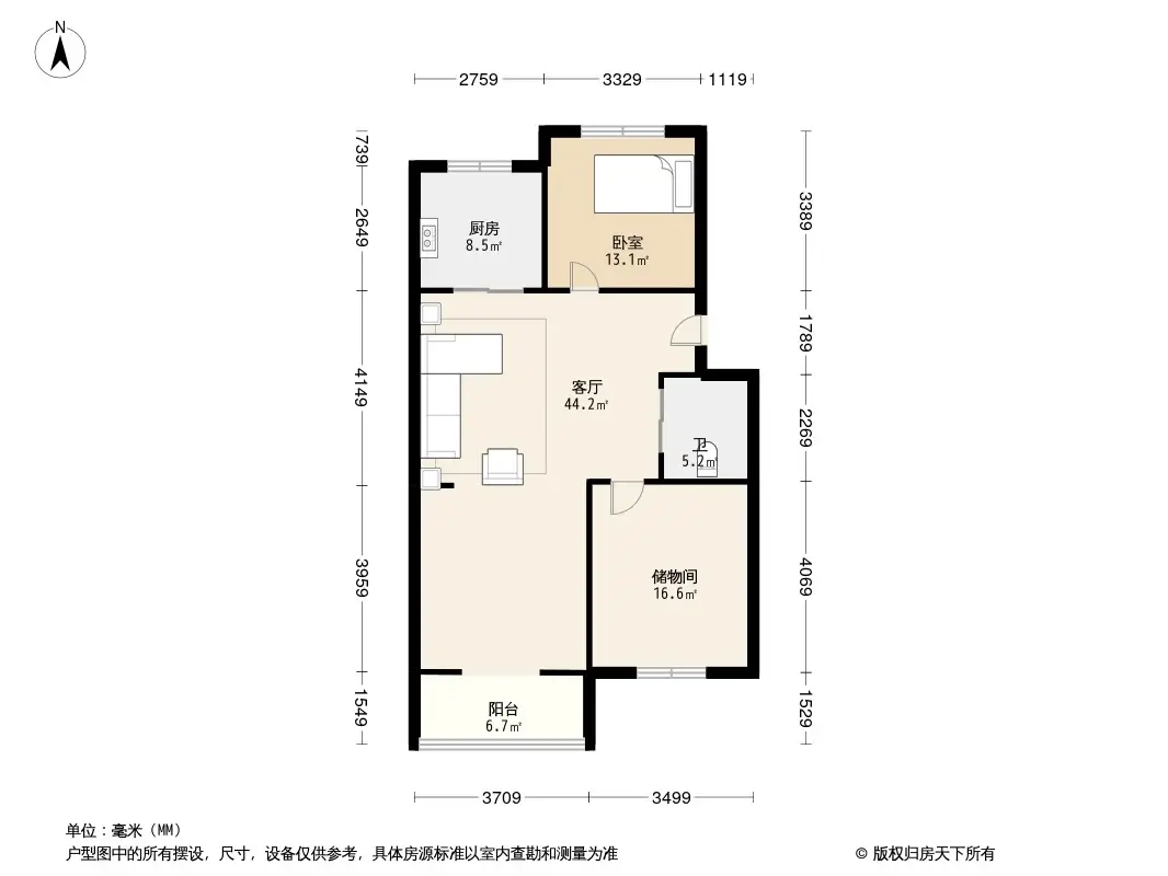 春晖花苑户型图