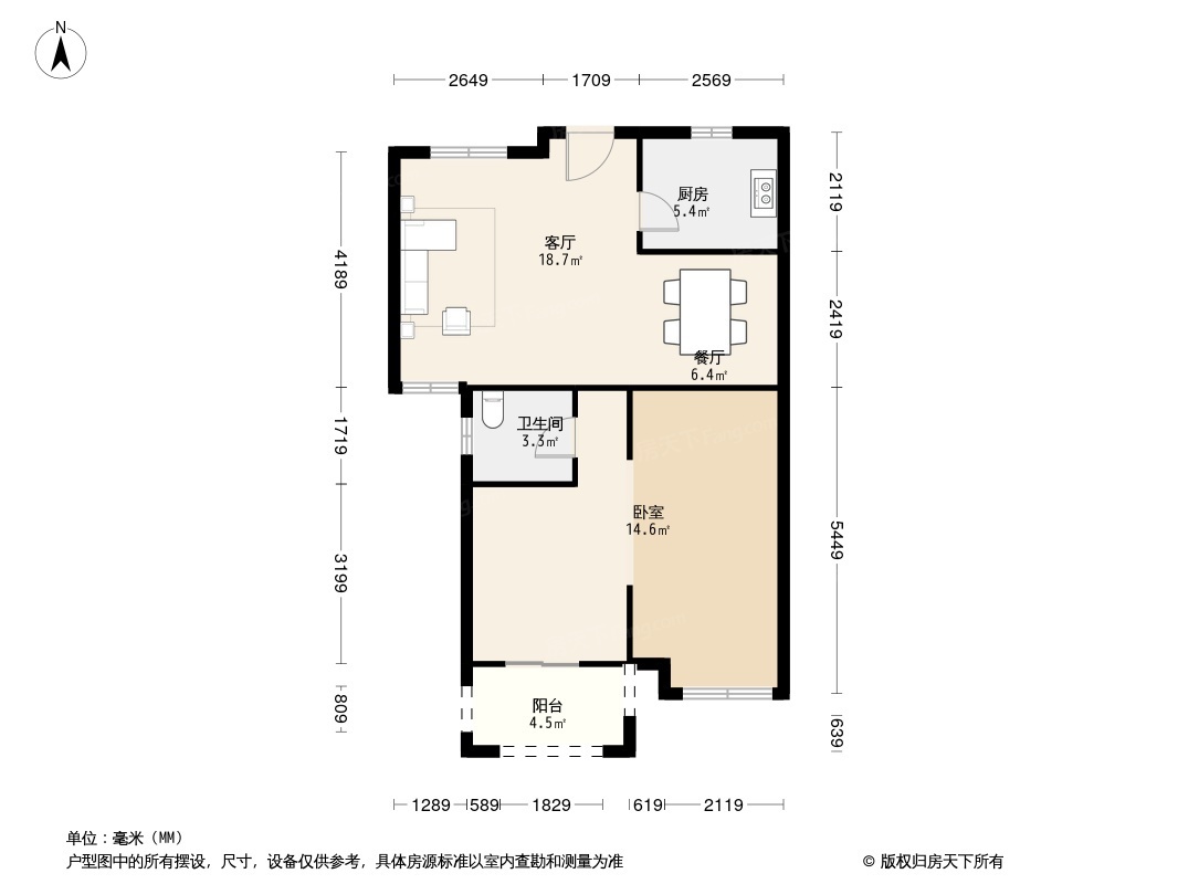 东裕华庭户型图