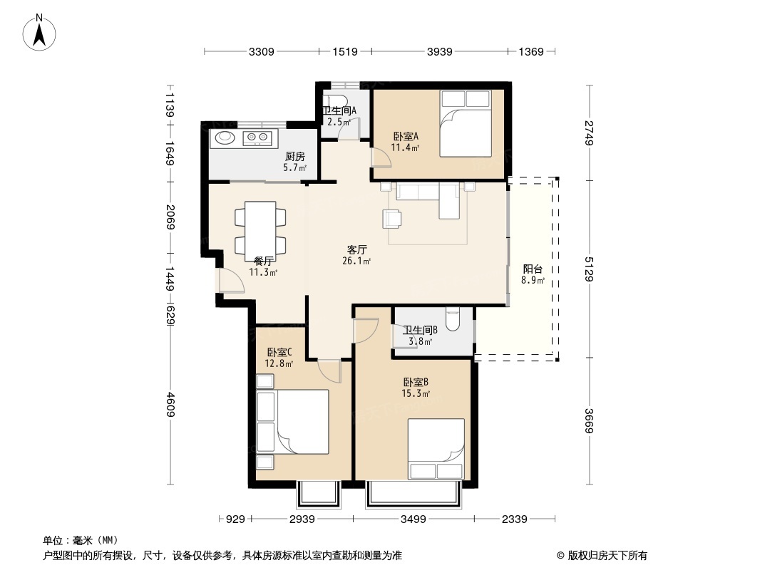 招商小石城香樟园户型图