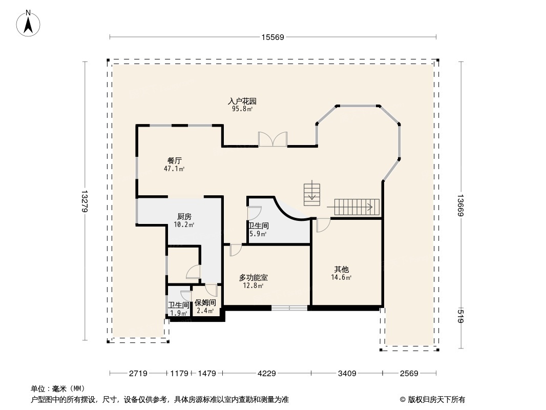 辰翰府户型图