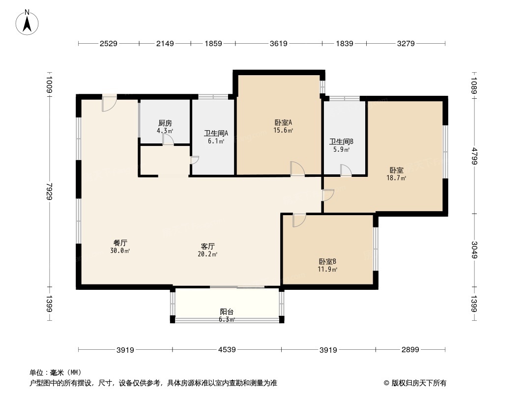 金莎雅苑户型图