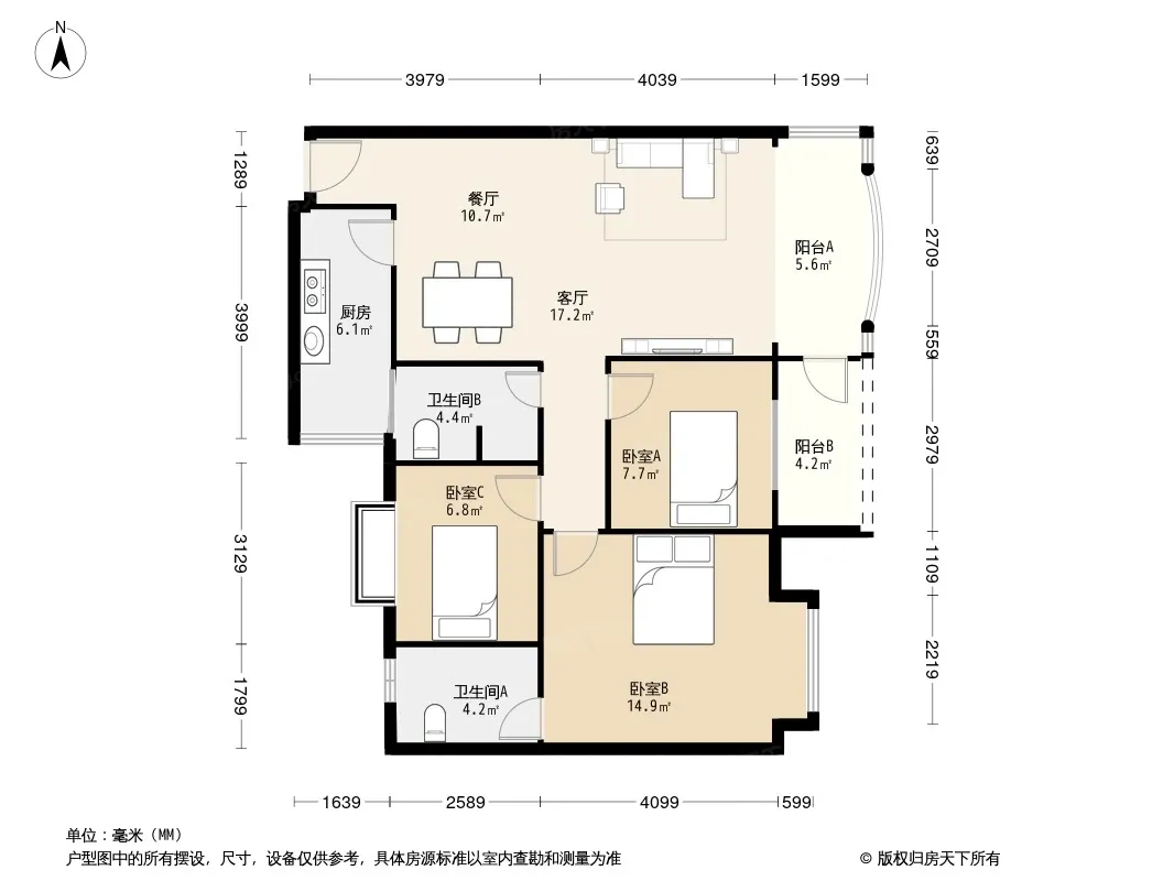 一品天下A区户型图