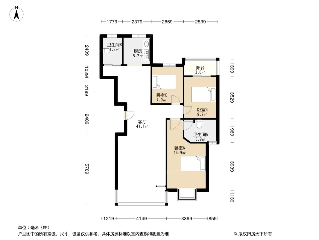 一品东庭户型图