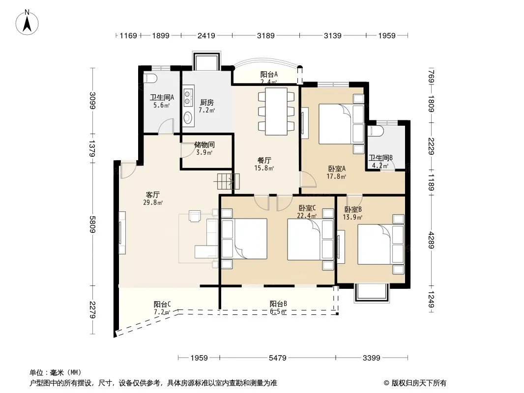 惠泽园户型图