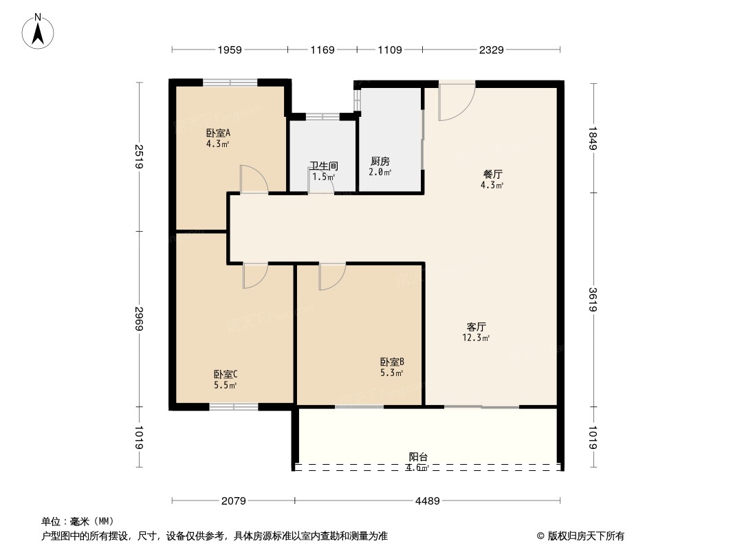 保利金香槟户型图