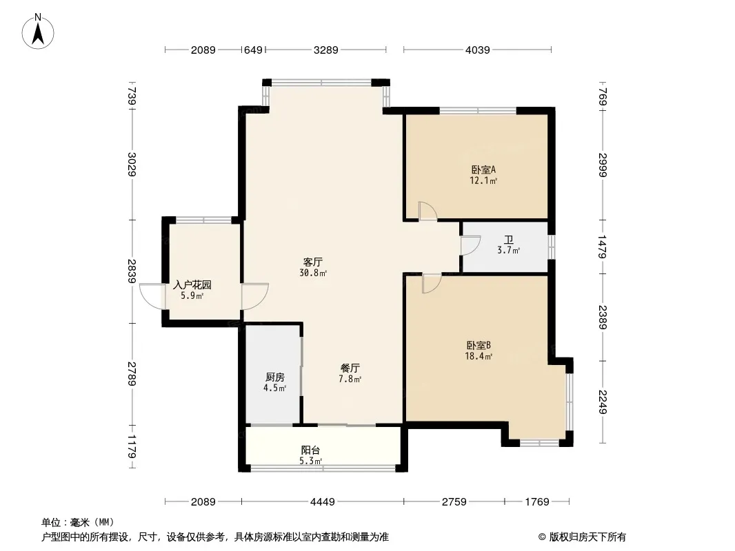 西点公园里户型图