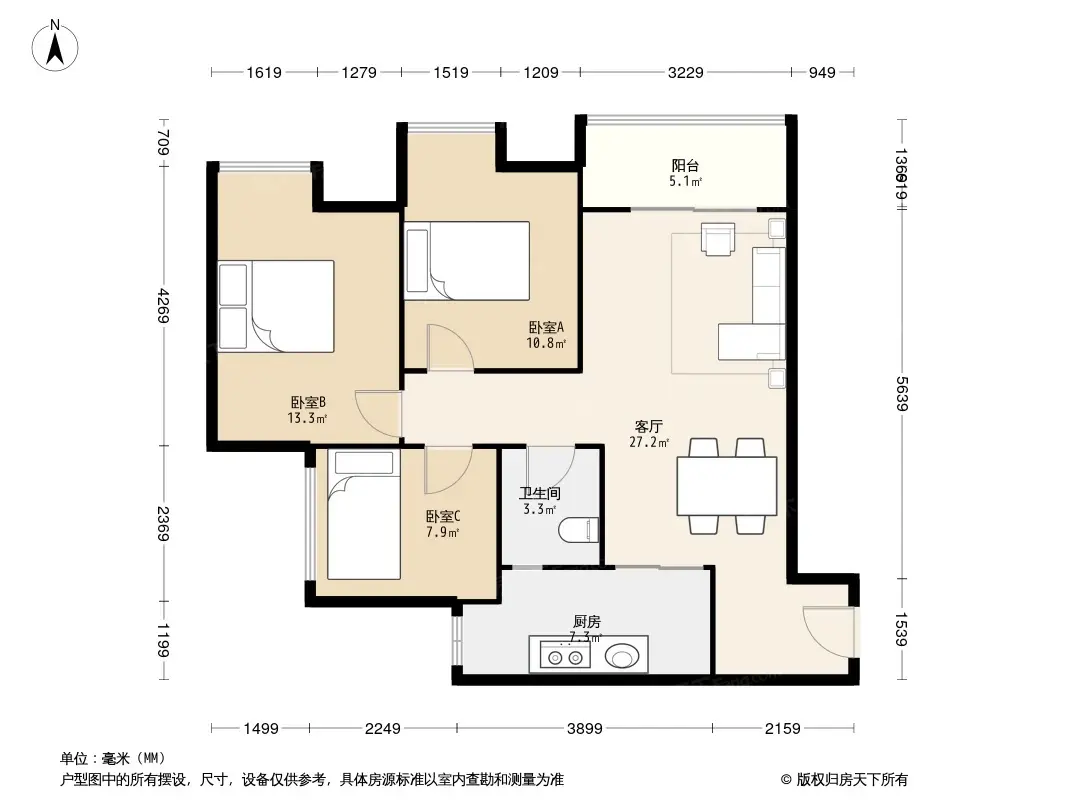 金融街金悦熙城户型图