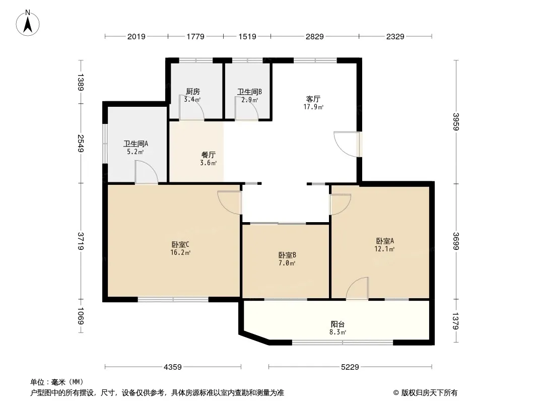 金地小区户型图