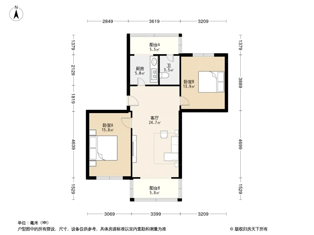 火车南站东路小区户型图