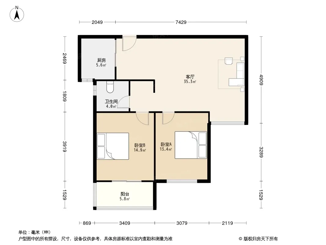 万鸿城市花园户型图