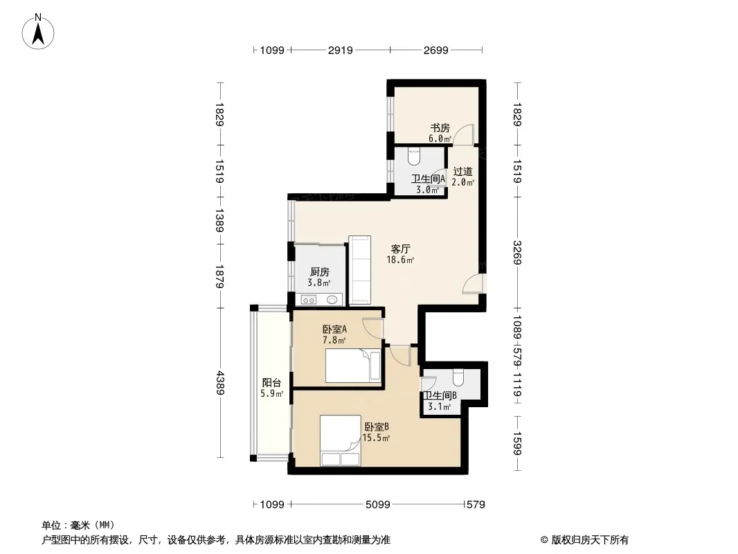 福圣园户型图