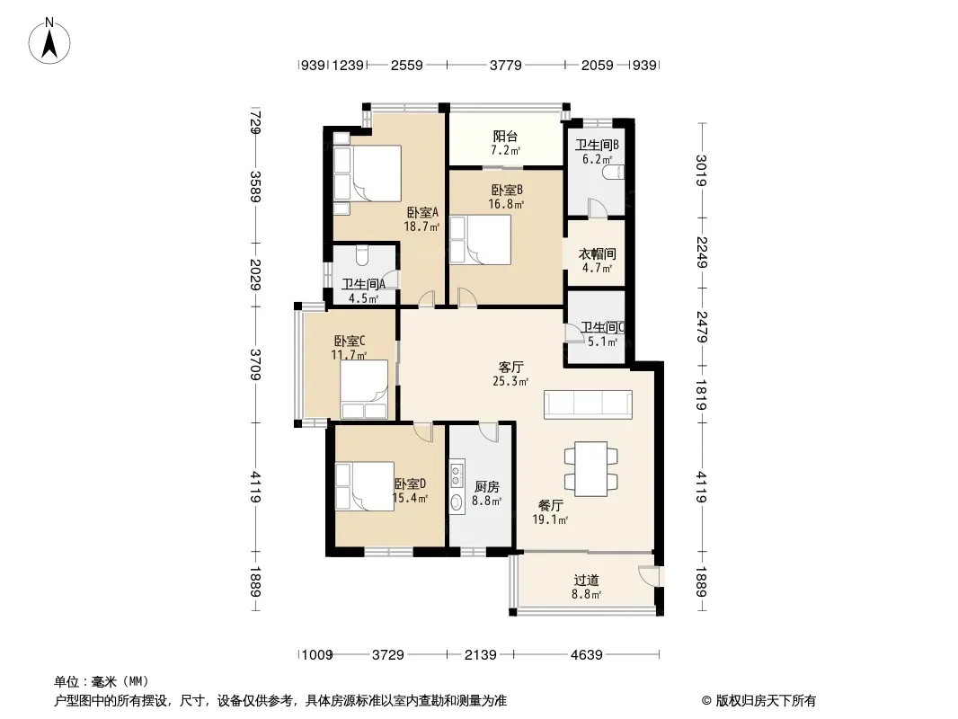 四季云顶户型图