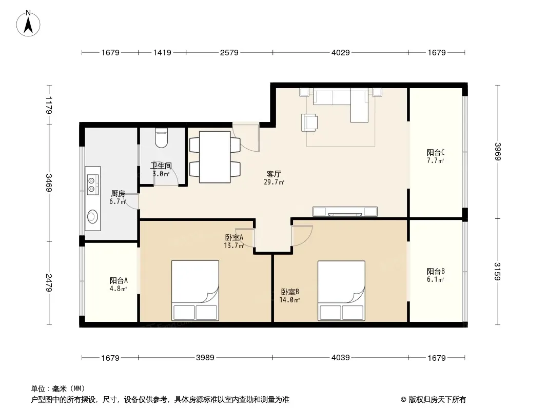 玉双路52号院户型图