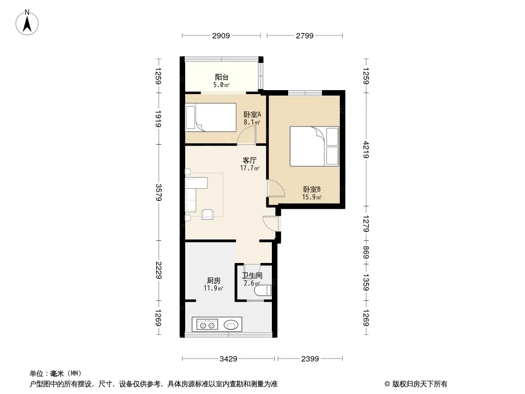 双园社区户型图