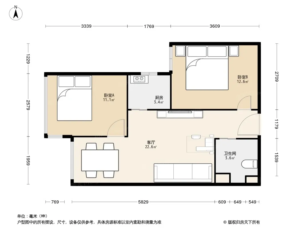 新巢户型图