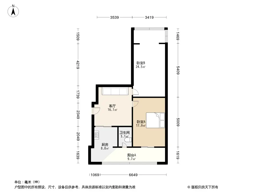 牛沙馨苑户型图