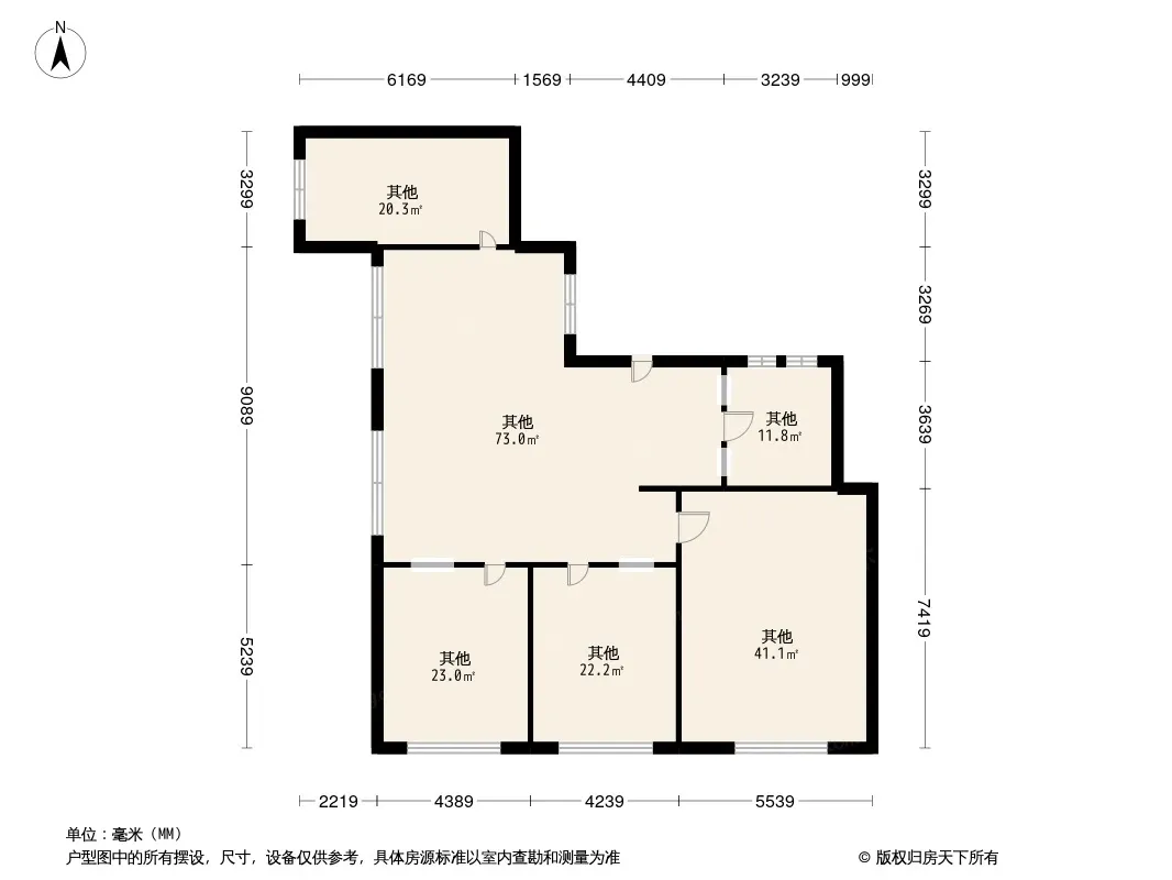 奥克大厦户型图