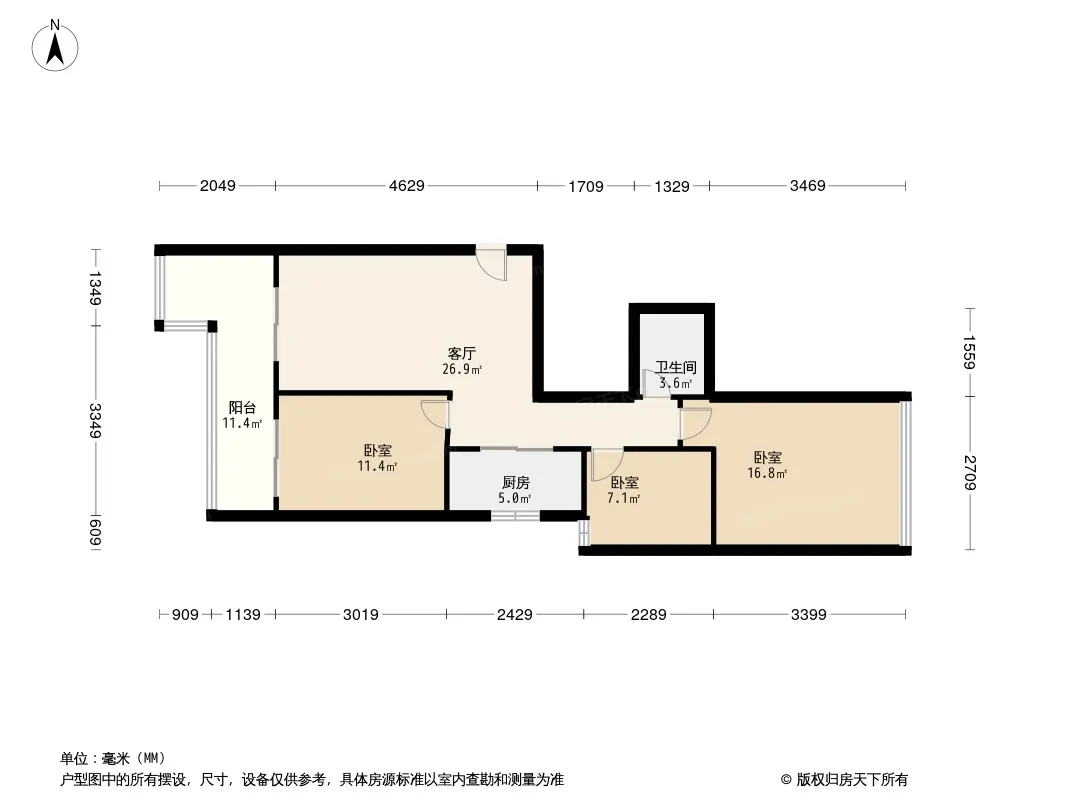 鸿运之星户型图
