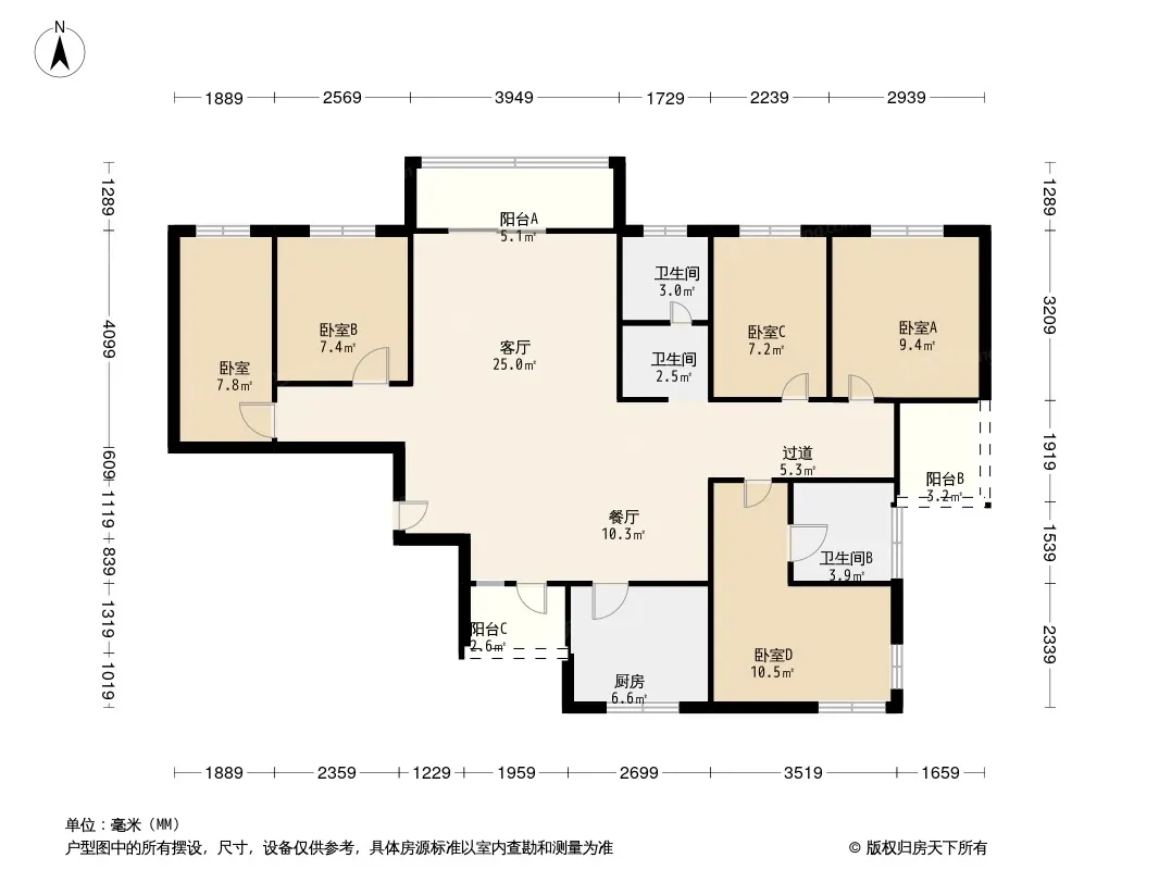 爱琴海岸户型图