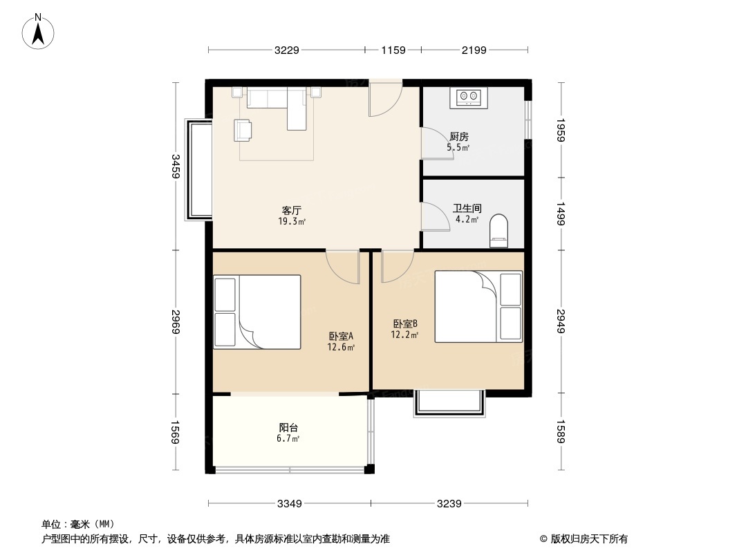 福润园户型图