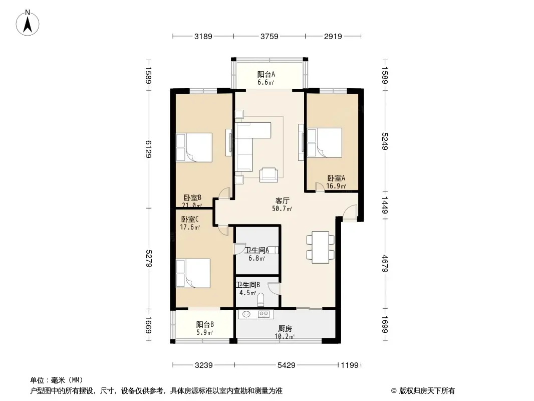 万隆花园户型图