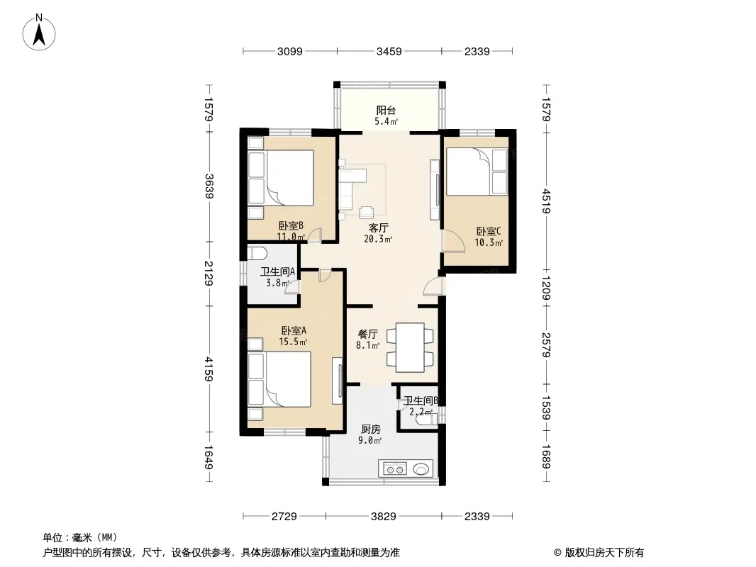 万福苑武侯户型图