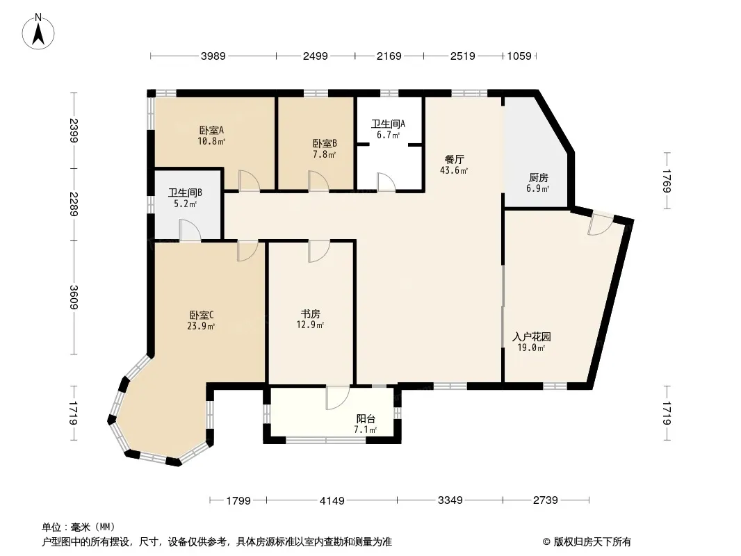 金域南外滩户型图