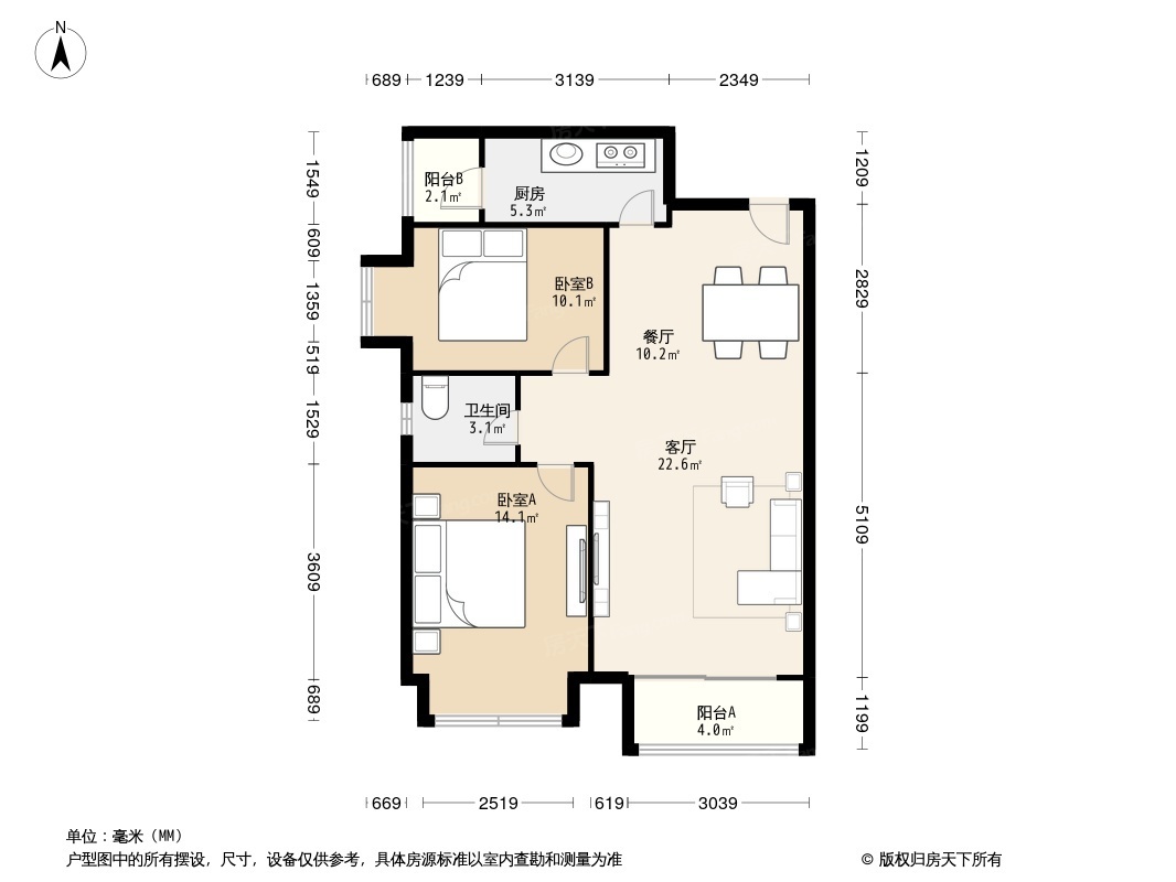 嘉宇天琢城户型图