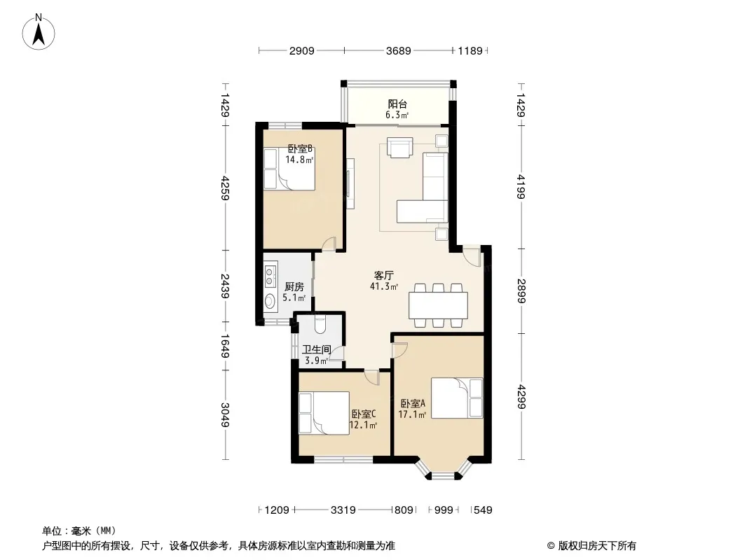 梅苑家园户型图