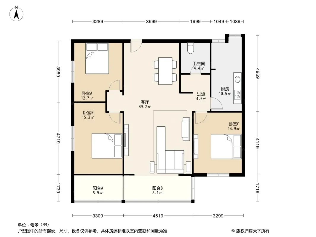 下莲池街1号院户型图