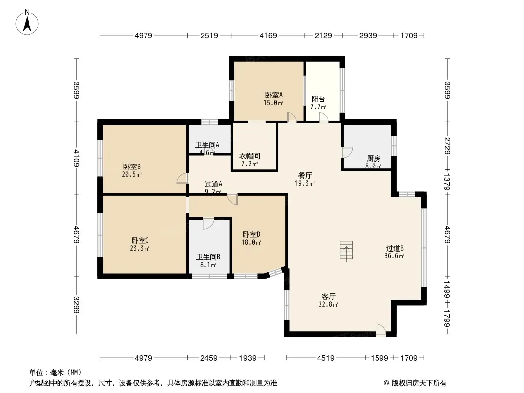 森林公园壹号户型图