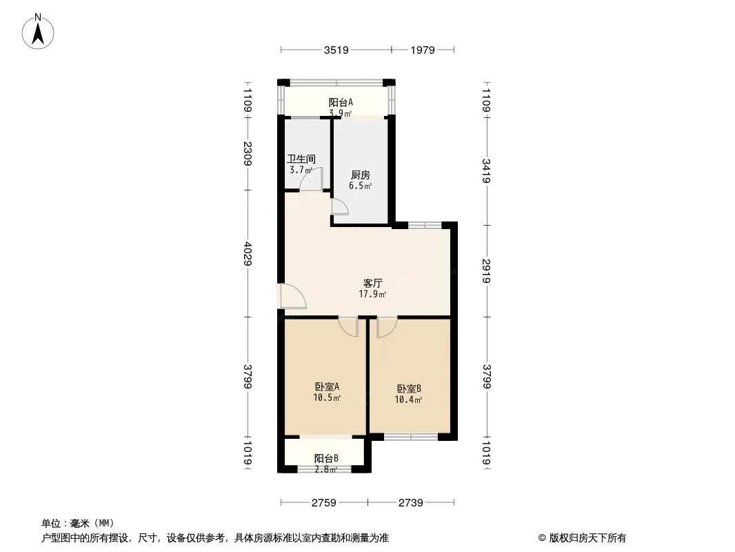 临江路52号院户型图