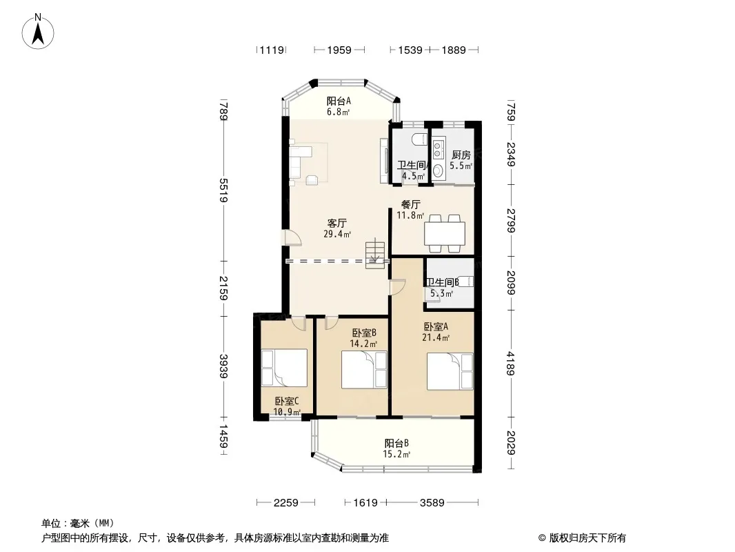 阳光小镇户型图