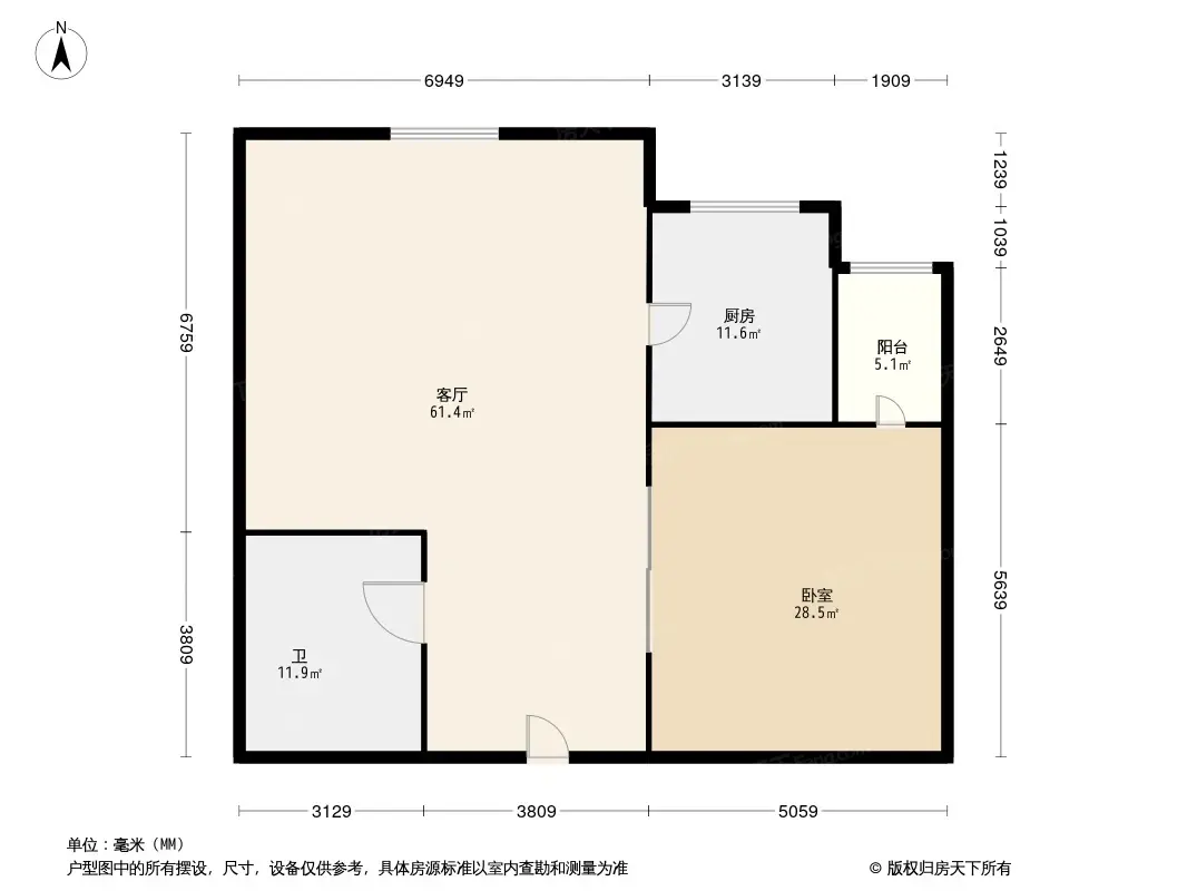 远鸿方程式户型图