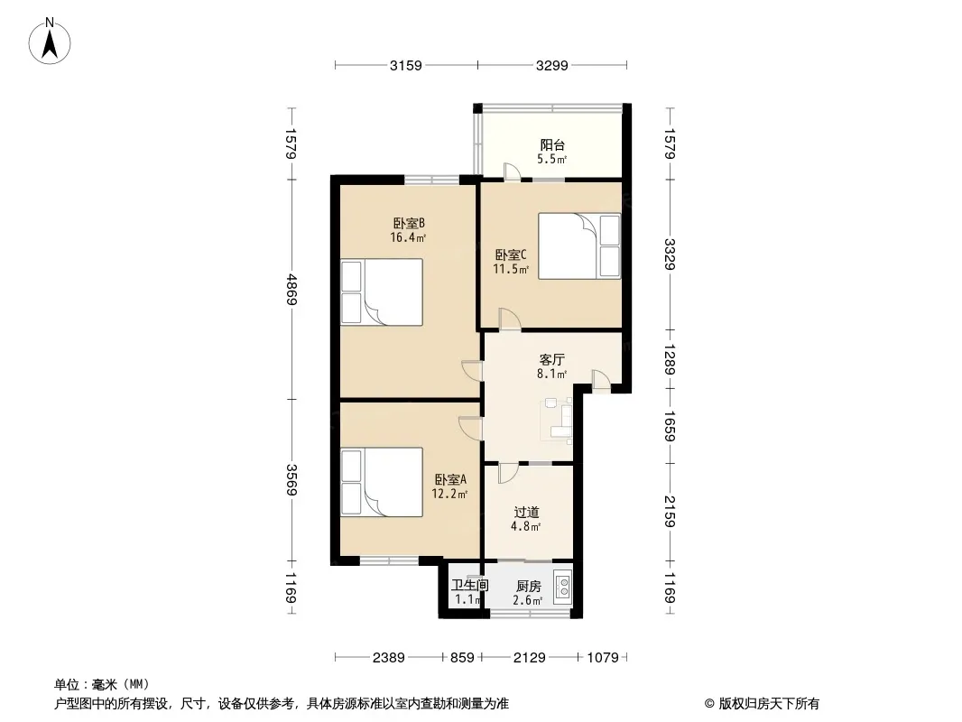 长顺上街116号院户型图