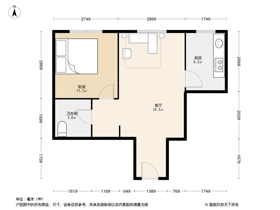顺江新苑户型图