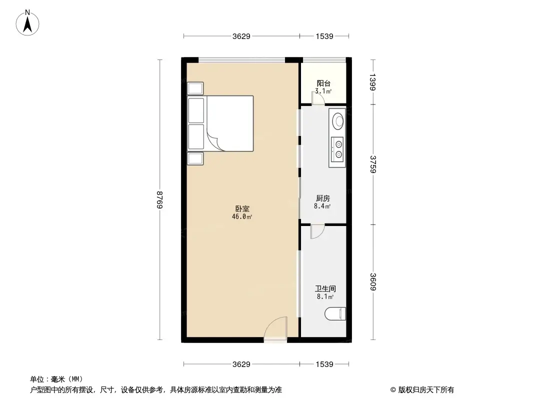 美丽南庭户型图