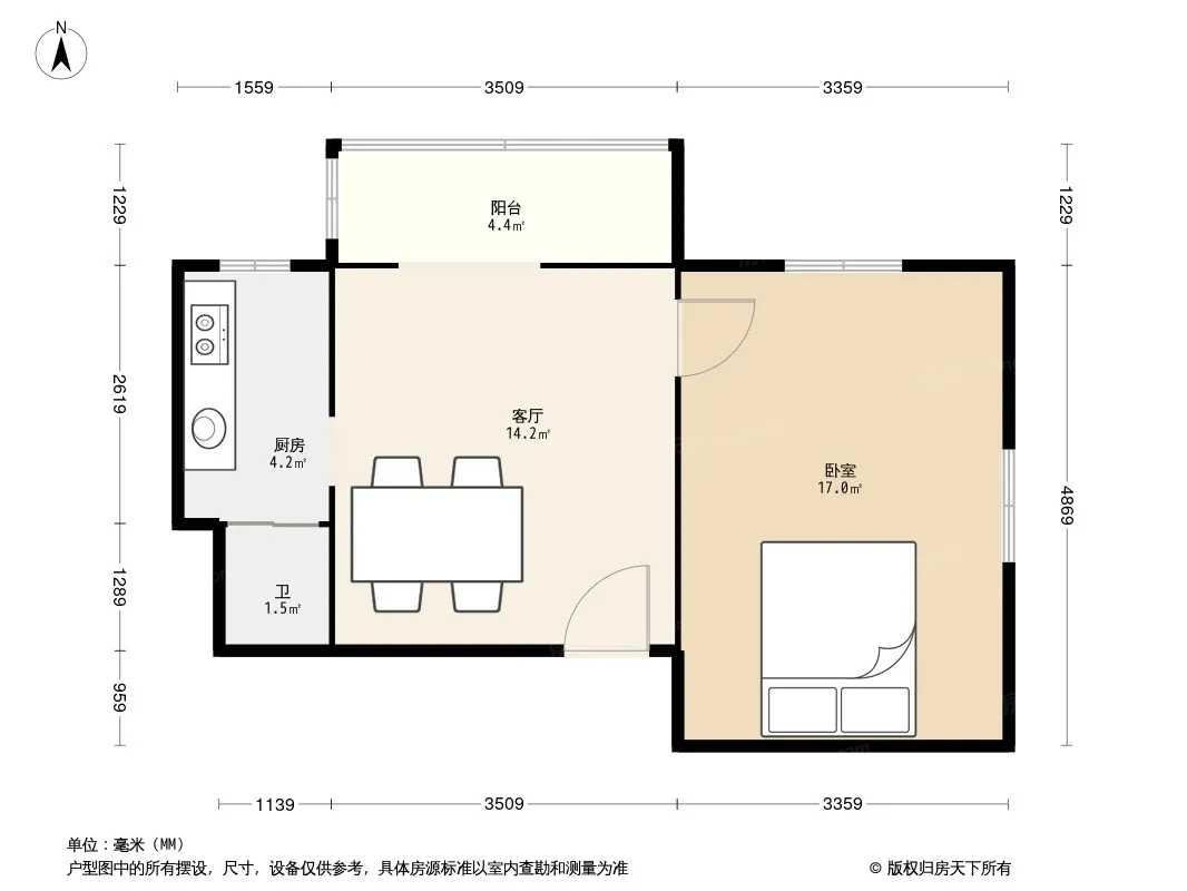 人民中路一段5号院户型图