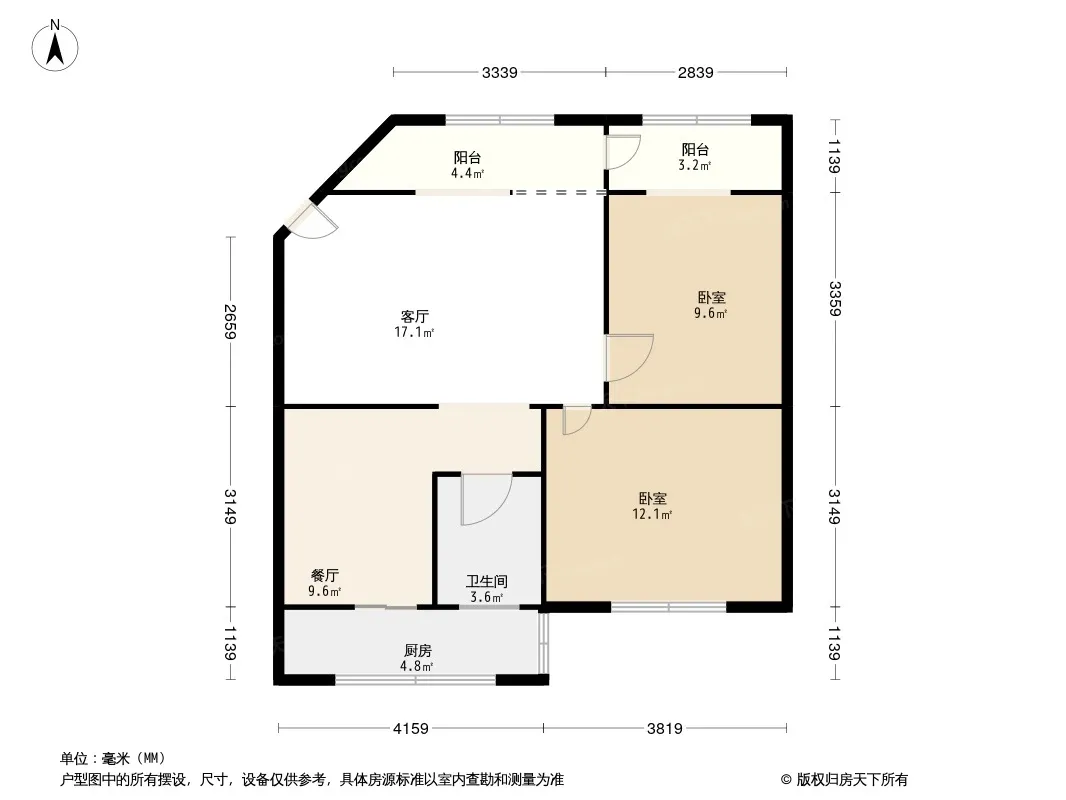 祥和里123号院户型图