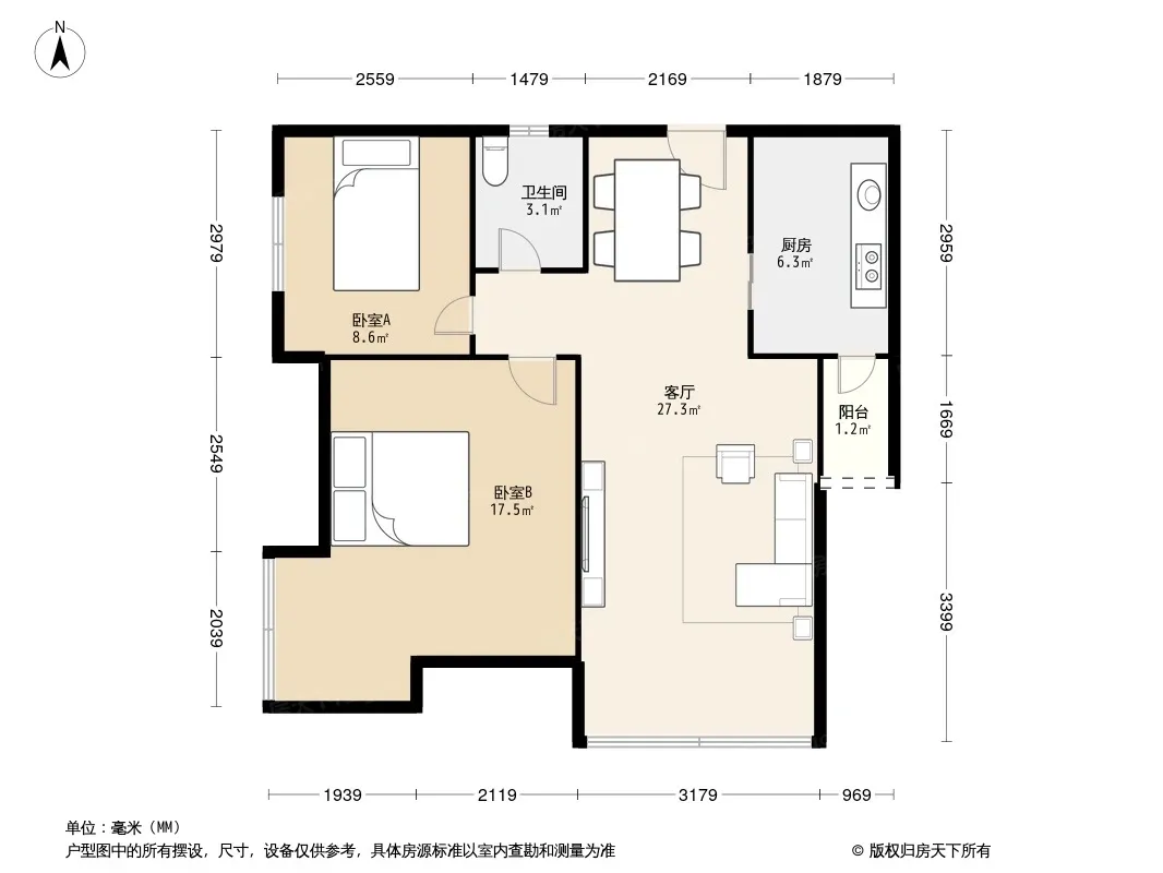 东方华美苑户型图